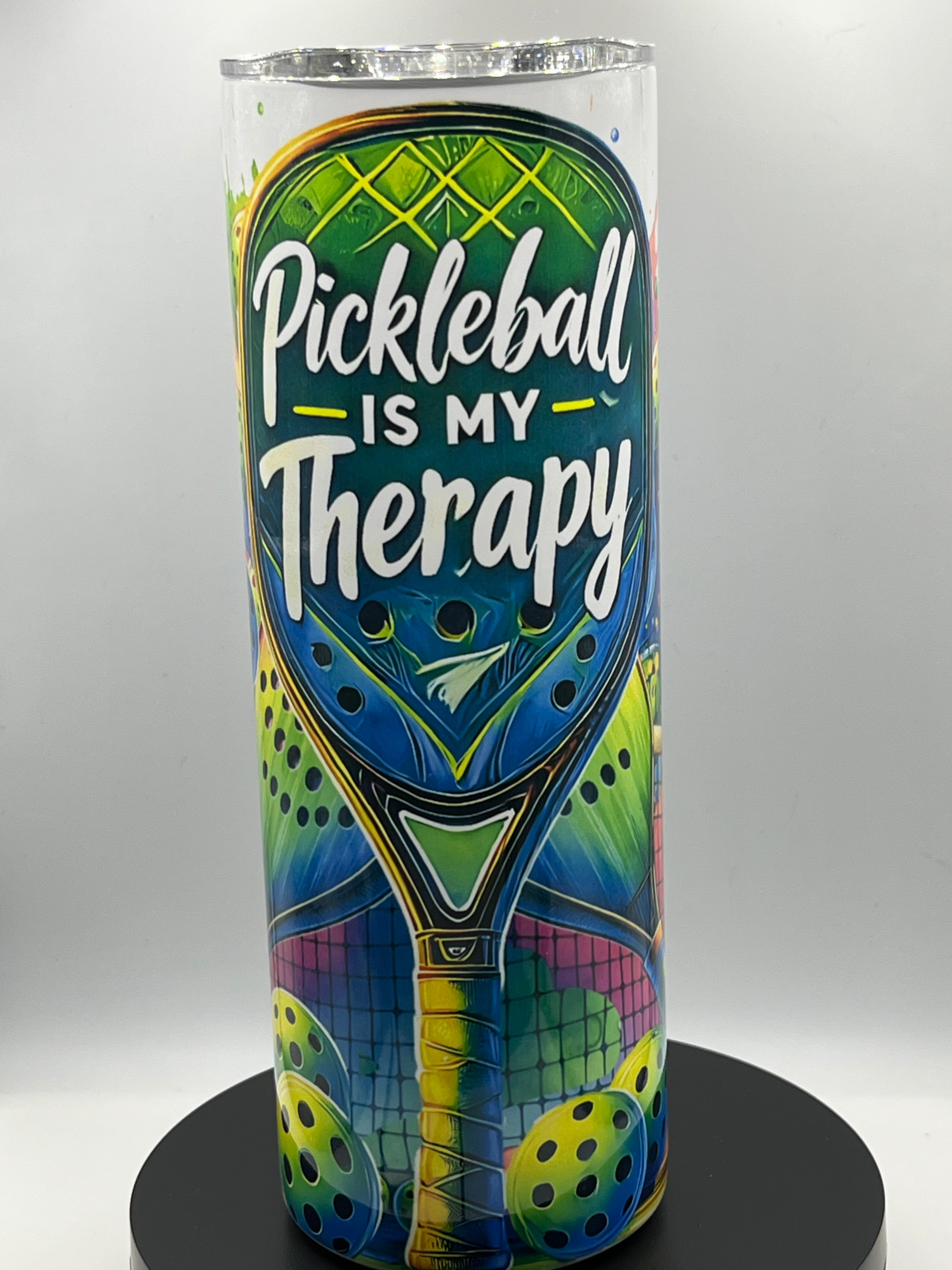 20oz Tumblers-Stainless steel with a lid and a metal straw.