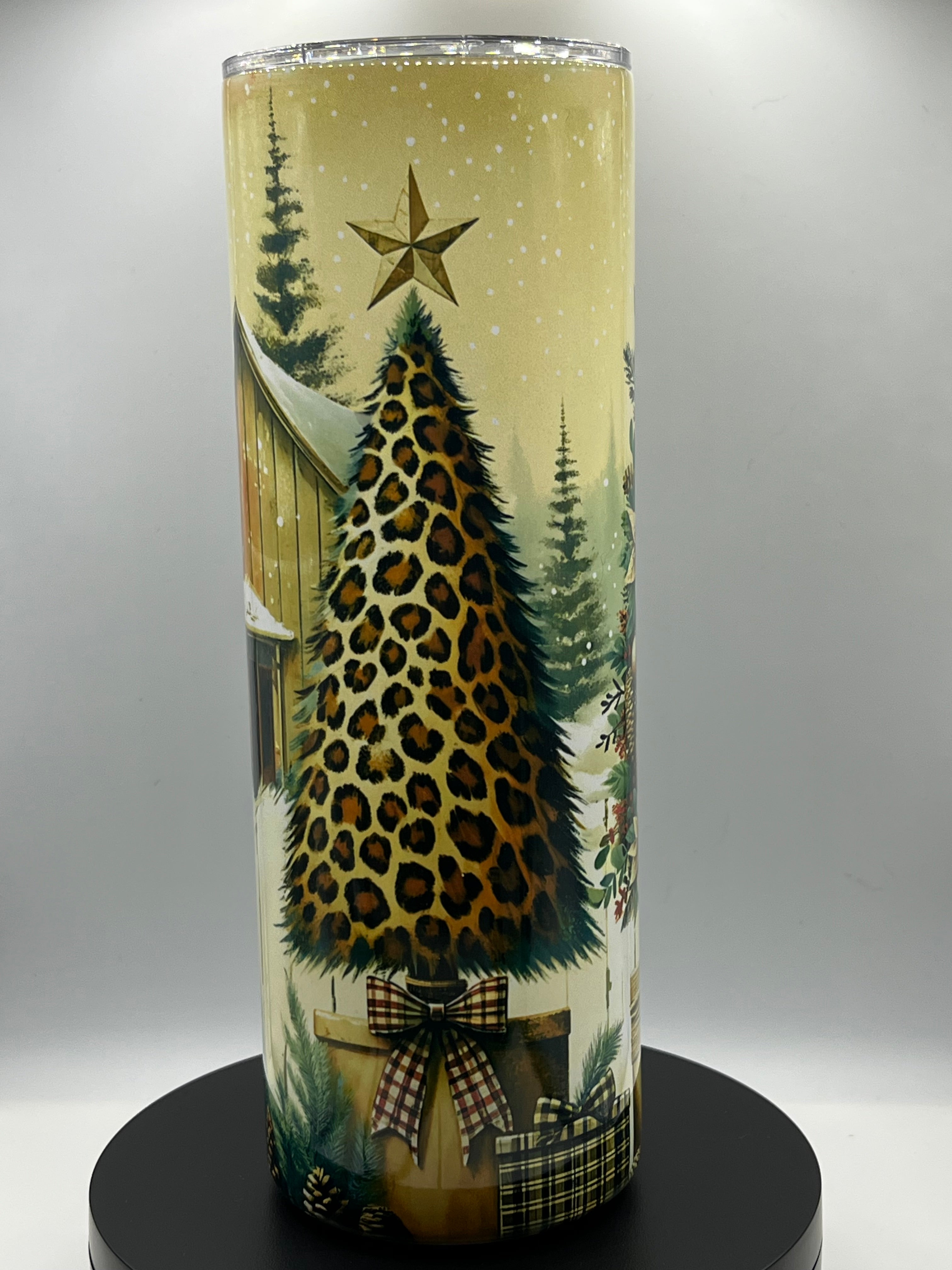 20oz Tumblers-Stainless steel with a lid and a metal straw.