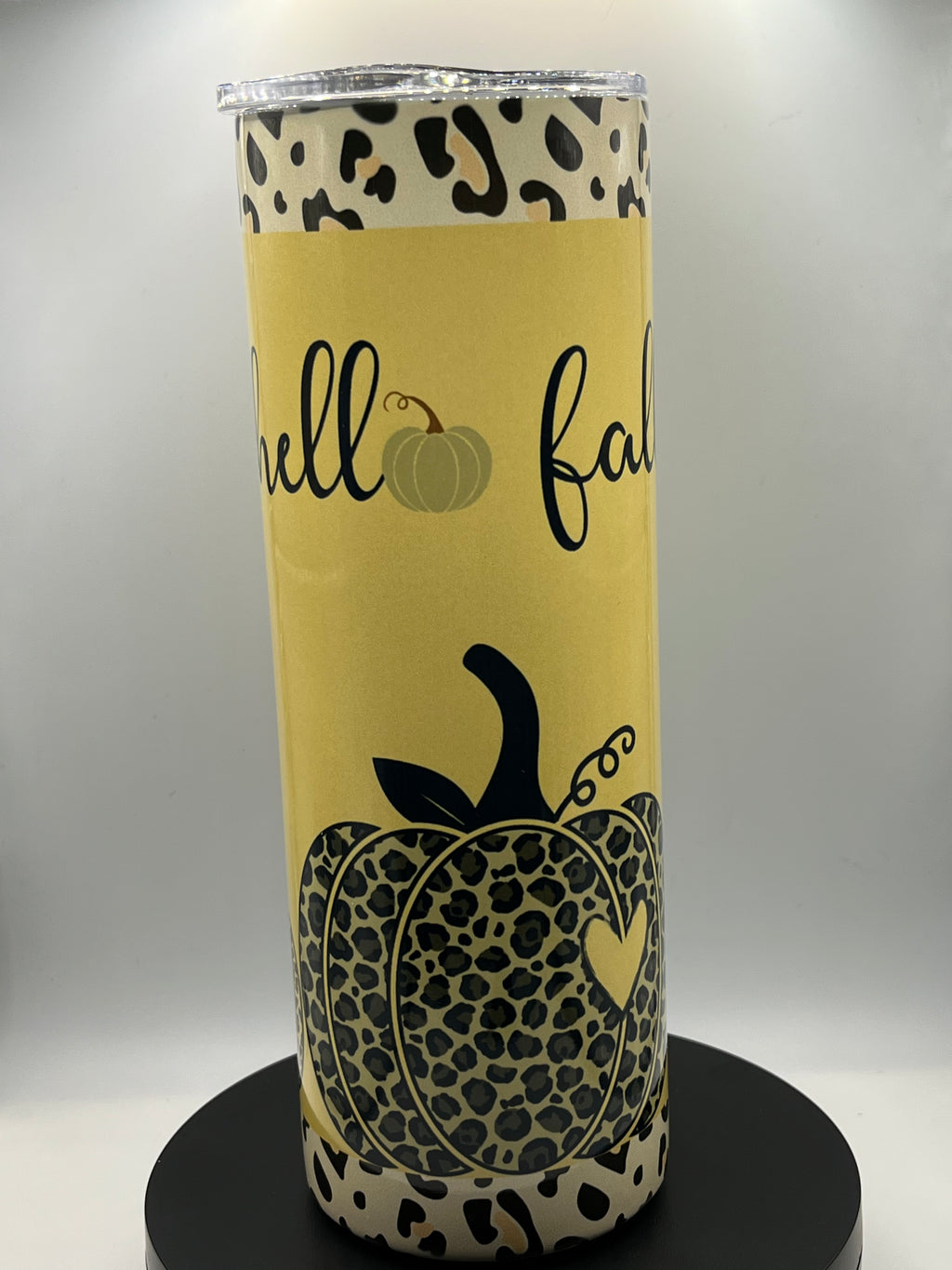 20oz Tumblers-Stainless steel with a lid and a metal straw.