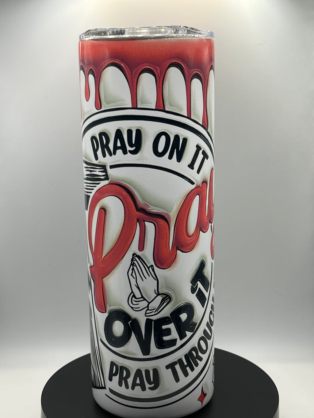 20oz Tumblers-Stainless steel with a lid and a metal straw.